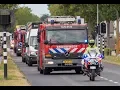 Lagu Optocht Brandweerdag 2018; heel veel sirenes (Almere)