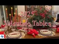 2025 Valentine Tablescapes for Outdoors Indoors