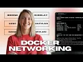 DOCKER NETWORKING All Types Explained with Real Examples