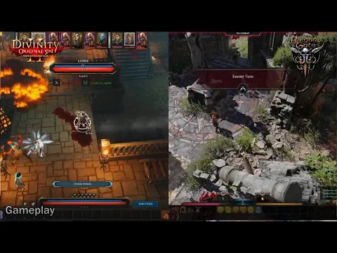 Baldur's Gate 3 vs Divinity Original Sin 2 (Comparison Video)