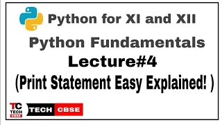 Print Statement in python Print Statement Python for class 11 Computer Science and IP