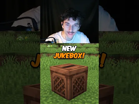 The new Jukebox texture is AMAZING! #minecraft