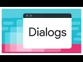 Accessible Modal Dialogs -