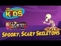 Download Lagu Spooky, Scary Skeletons - The Countdown Kids | Kids Songs \u0026 Nursery Rhymes | Lyrics Video