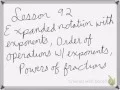 Saxon Math Course 1 Lesson 92