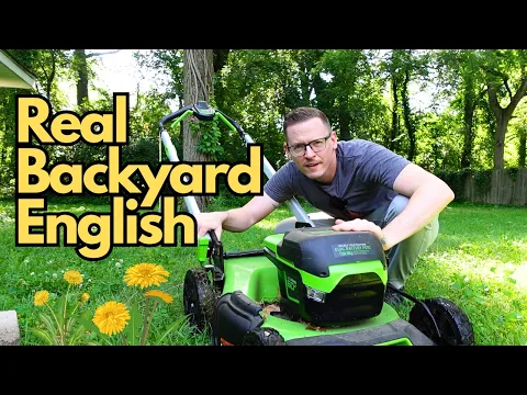 Learn Real-Life English in My Backyard 🌱 | Comprehensible Input