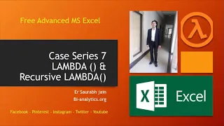 Using Lambda Recursive Lambda to create user defined custom function Excel