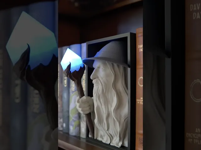Glowing Wizard Book Nook video thumbnail