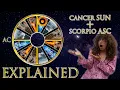 Your Astrology Explained Cancer Sun Scorpio Ascendant Sun Ascendant Series