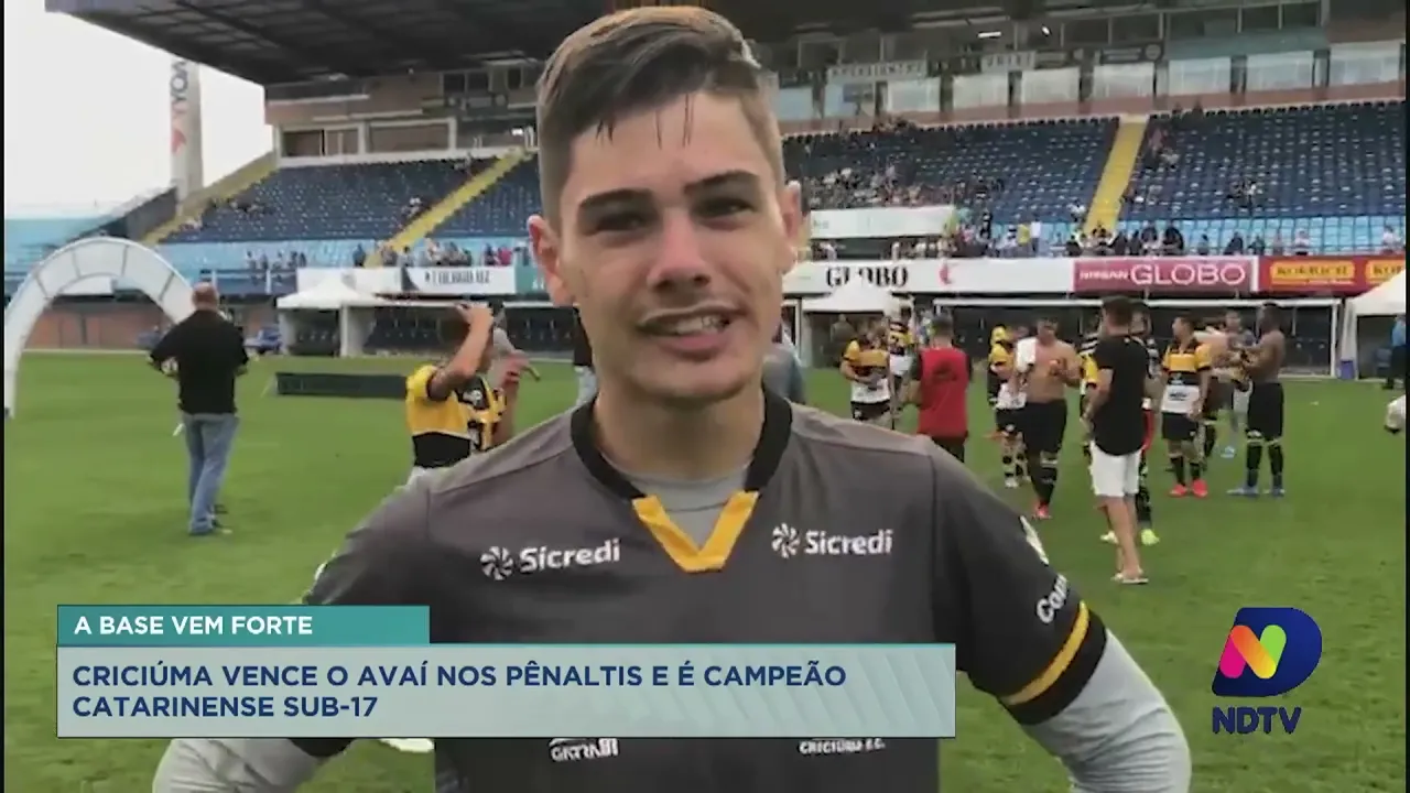 Tigre vence o Avaí nos pênaltis e é Campeão Catarinense Sub-17