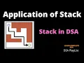 Chapter Application of Stack in DSA in Hindi Data structure and Algorithm in Hindi
