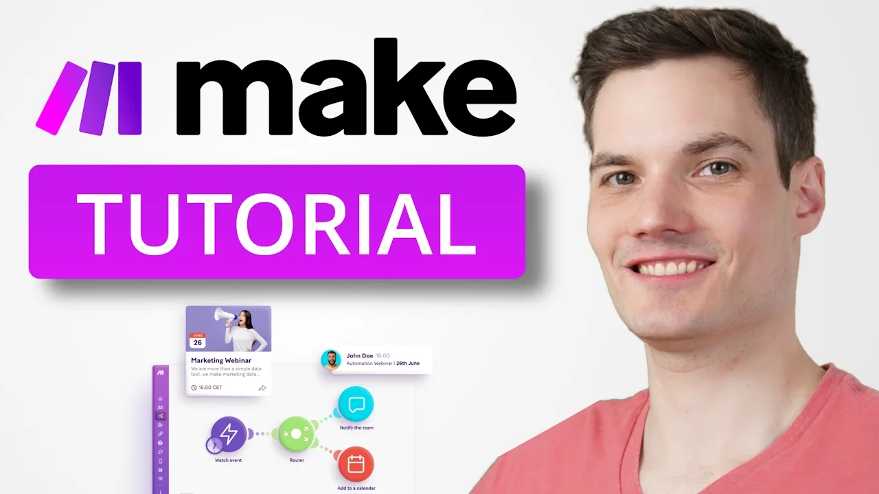 Outline Video Make.com Automation Tutorial for Beginners