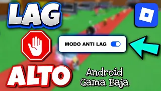Roblox SIN LAG en CELULAR 📱 Configuración 2026 ⚡