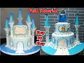 How To Make Castle Cake Frozen Princess Castle Cake Disney Princess Birt ay Cake