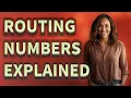 How Do Banks Use Routing Numbers to Verify Micro-Deposits