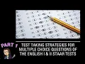 Part 1 Multiple Choice Strategies for ENG 1 2 STAAR