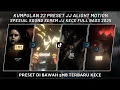KUMPULAN 22 PRESET JJ ALIGHT MOTION SPESIAL SOUND SEREM JJ KECE FULL BASS 2025 | PRESET DI BAWAH 5MB