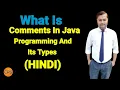 Comments In Java Programming And It s Types By Prashant Sir CPS CPS
