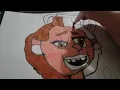 How To Drawing Queen Elizabeth In Coloring From Minions