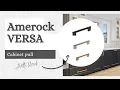Amerock versa cabinet pull cabinet hardware cabinet pulls