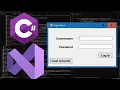 Create Your First C Windows Forms Application using Visual Studio