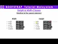 9 Height Width Bootstrap Malayalam Tutorial