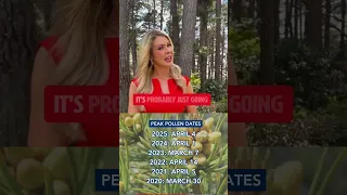 NC pollen alert It s likely to get worse