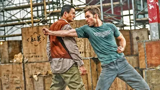 an american man is trained by a monk and becomes an invincible kung fu master instead