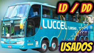 SOMENTE ÔNIBUS DD E LD AVALIE 10 UNIDADES, 5 DE CADA, DIVERSOS CHASSIS E CARROCERIAS!