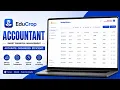 EduCrop Accountant Dashboard Guide Complete Accountant Portal Tutorial
