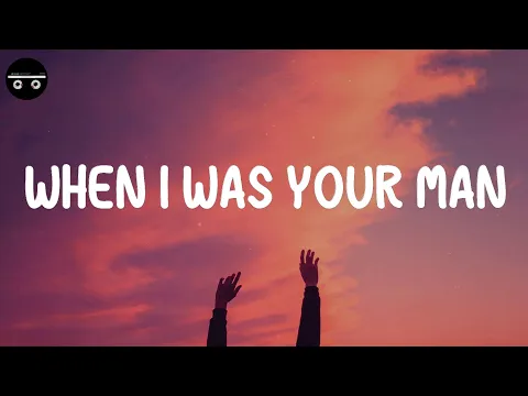 Download MP3 Bruno Mars - When I Was Your Man (Lyric Video) | John Legend, Sam Smith,...