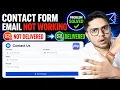 How to Fix Contact Form Email Not Working issue in PHP PHPMailer Mail