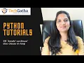 Python 26 - Break Continue Else Clause in loops