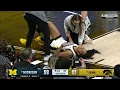 Stuelke Hurts Ankle After Scoring On Caitlin Clark s Dime Crowd Chants Her Name Iowa vs Michigan