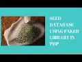 How To Seed Database Using PHP Faker Library