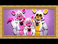 Funtime Foxy FAMILY PHOTOS with Lolbit