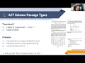 Introduction to Pre-ACT Science 9th and 10th grade