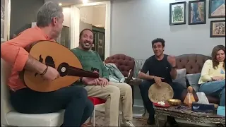 علي الحجار  رانيا فريد شوقي ميدو عادل عنوان بيتنا زي ما كان دندنها