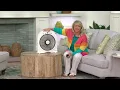 Cascade Capri 12 Portable 4-Speed Cooling Fan Remote Control on QVC