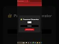 Day 7 JavaScript Build a Random Password Generator