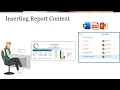 Inserting Report Content into Doclets