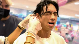 nsb gets their ears pierced hilarious 