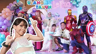 Download LEIKA ULANG TAHUN KE 7 😍 TOMPEL JATUHIN KUE ULANG TAHUN 😭😭 MP3