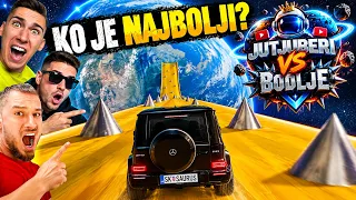 JUTJUBERI SKAČU U SVEMIR, AUTA VS BODLJE! *ko je pobjednik?*