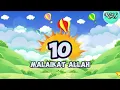 Download Lagu Lagu Anak 10 Malaikat Allah - Runa \u0026 Syakira Official