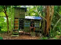 Download Lagu DIGUYUR HUJAN DERAS BERKALI KALI, MEMBANGUN SHELTER BAMBU/RELAXING RAIN SOUND