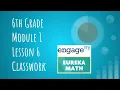 Engage NY Eureka Math Grade 6 Module 1 Lesson 6 Classwork