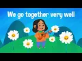 Beatles-like Kids Music "We Go Together Very Well" Little Miss Ann