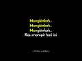 Gala Bunga Matahari - Sal Priadi (Karaoke)