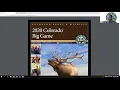 Colorado Hunting Laws Regulations and Big Game Draw